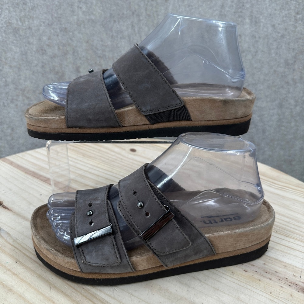 Earth Canyon Ruby Sandals Womens 7M Morel Brown Double Strap Slide 2020S